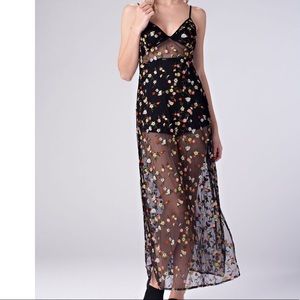 Floral Embroidered dress